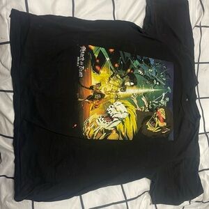 Black Attack on Titan shirt from Hot topic size medium